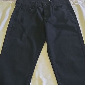 Men's Black Straight-Leg Jeans - Classic Everyday Style